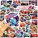 50pcs Movie Cars Stickers for Kids Teens Girls Adult, Waterproof Vinyl Movie Decal for Water Bottle Skateboard Guitar Travel Case Bike Laptop,Car Bumper,Luggage,Phone (d)