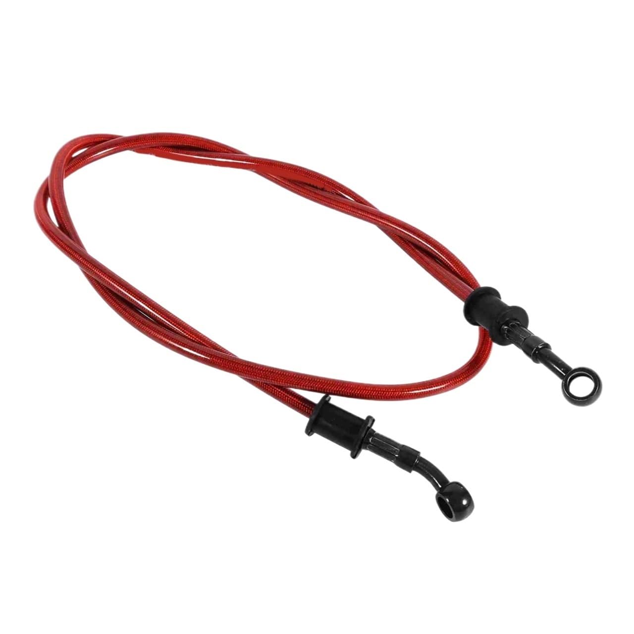 50cm to 120cm Universal Motorcycle Braided Steel Brake Clutch Oil Hose Line Pipe Colorful Motorbike(4.)
