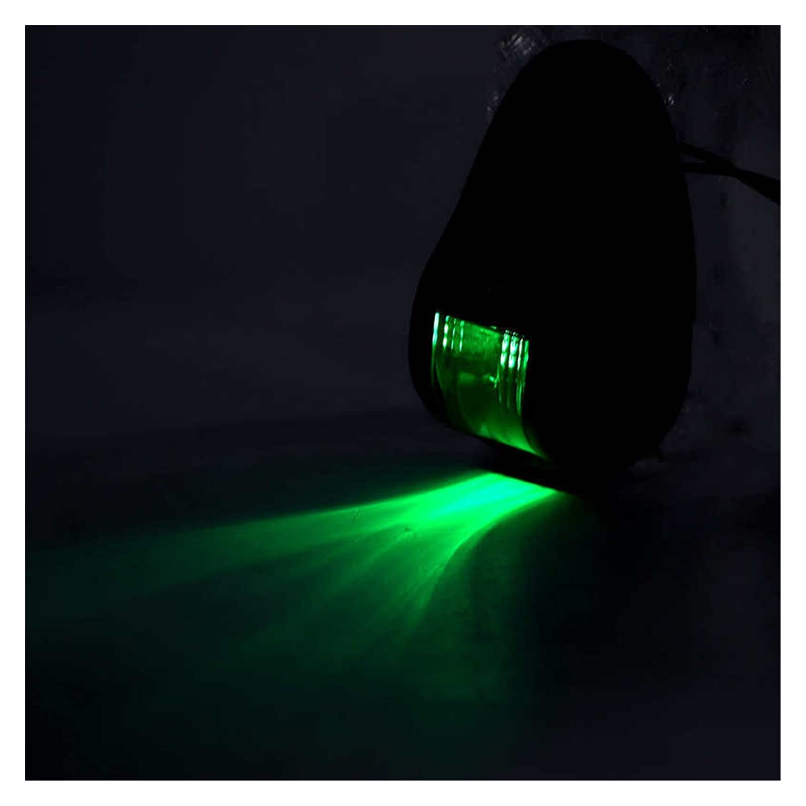 Paio di luci navigazione in barca 12V segnale impermeabile rosso verde 8pcs GUIDATO Spia avvertimento for barche marine yacht Per la navigazione e la pesca