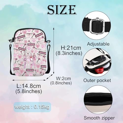 MEIKIUP Korean Group Blink Crossbody Bag Korean Idol Fans Gift Korea Music Lover Gift Korean Group Merchandise4