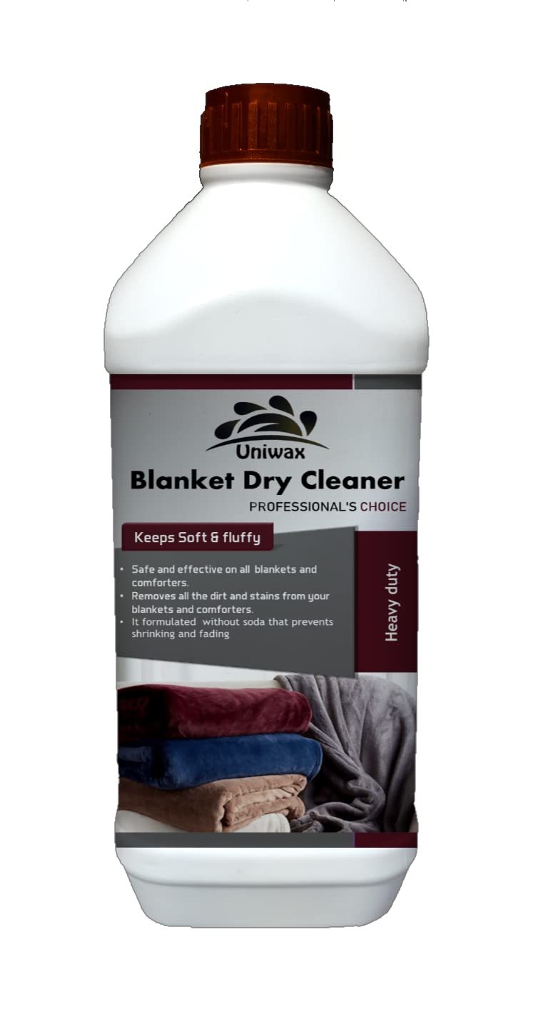 uniwax Blanket Dry Cleaner, Blanket wash Liquid, Laundry Chemical 1kg