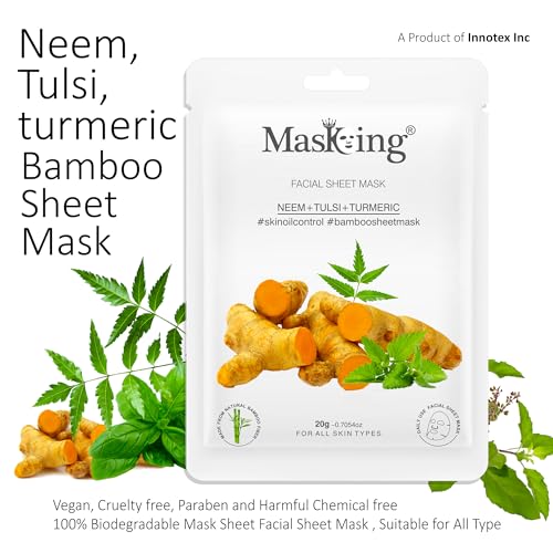MasKing Melons, Tulsi, Neem and Coffee Beauty Sheet Mask | Sheet Mask for Women and Girls | Combo Pack of 3 MasKing Melons, Tulsi, Neem and Coffee Beauty Sheet Mask | Sheet Mask for Women and Girls | Combo Pack of 3