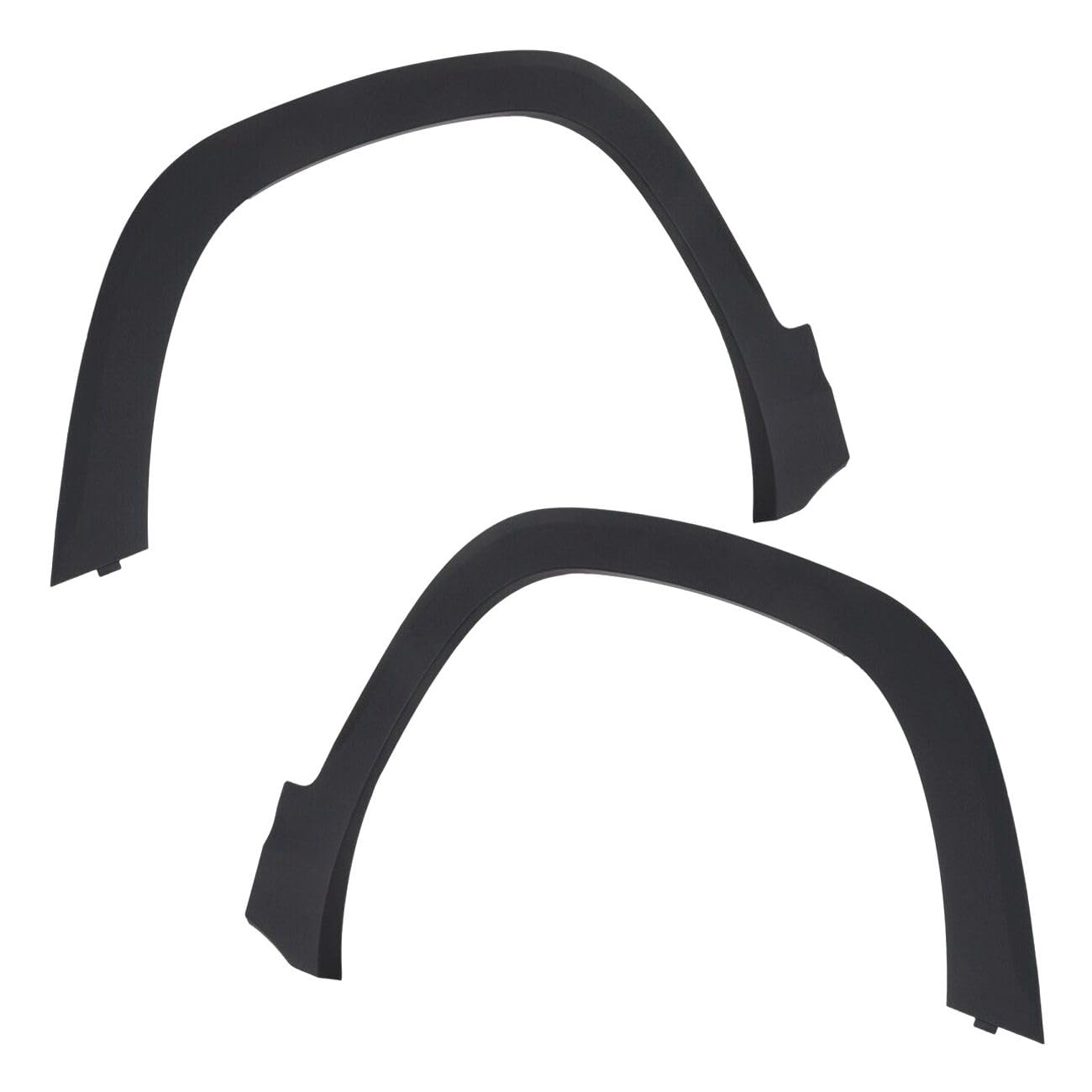 Wheel Protector Flare 2pcs Front Left Driver and Right Passenger Side Textured Black Set Pair for GMC for Terrain 2018-2023