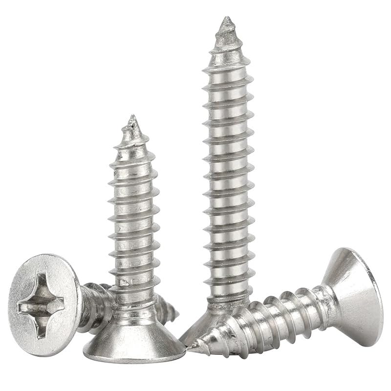 Tornillo autorroscante Phillips M3 x 15 mm cabeza plana miniatura 3