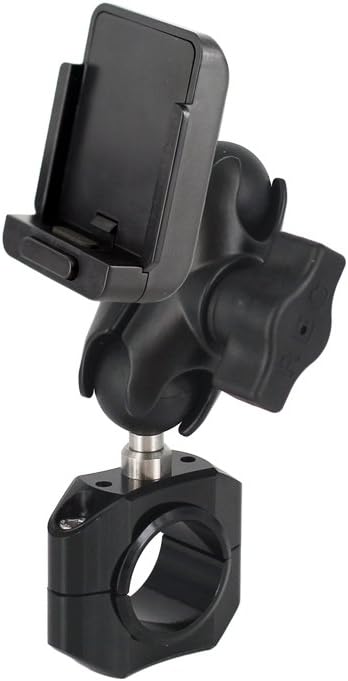 REC-MOUNTS REC-B21-BB-318-(A)-S Navigation Mount Set for Motorcycles, Compatible Clamp Diameter: 1.1 inches (28.6 mm) / 1.2 inches (31.8 mm), Arm S (Total Length: 2.4 inches (62 mm))