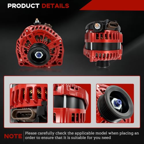 Image of 15768830 300A High Output Alternator Compatible with 2000-2006 Chevy Tahoe