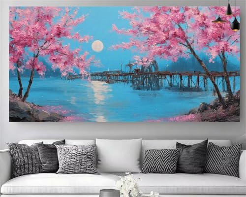 Cadeau Unique Peinture Diamant Lune 5D Kit Broderie Canevas Gem Art
