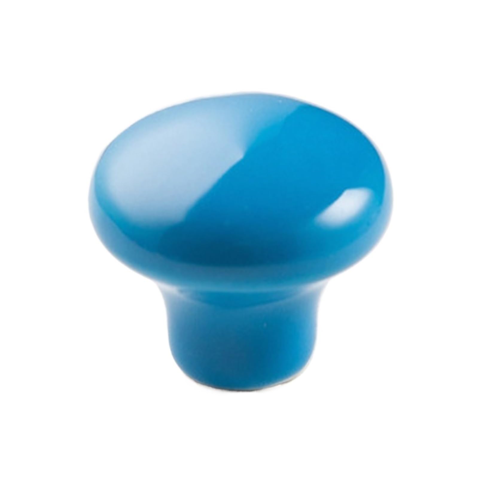 Zeahkri Blue Cute Cabinet Handle 10Pcs Color Ceramic Drawer Handle Modern Minimalist