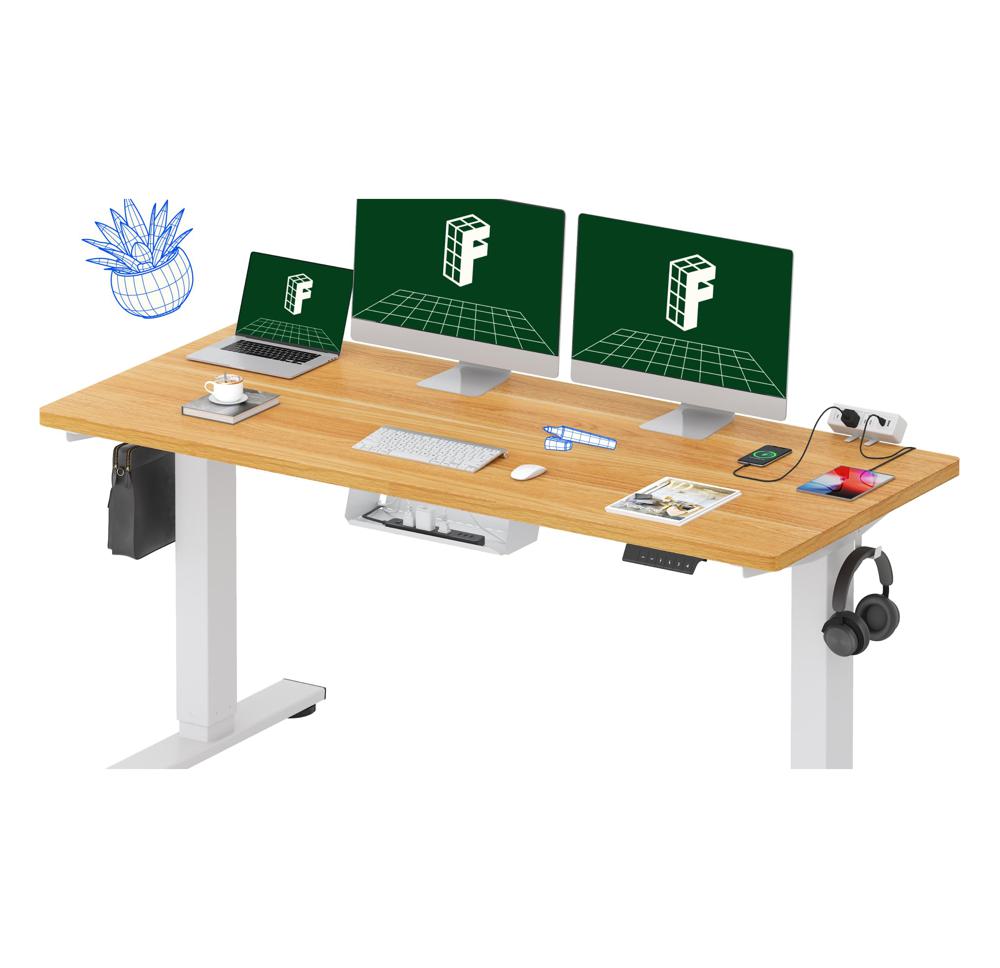 Amazon.com: FLEXISPOT EN2 Whole-Piece Standing Desk with Clamp