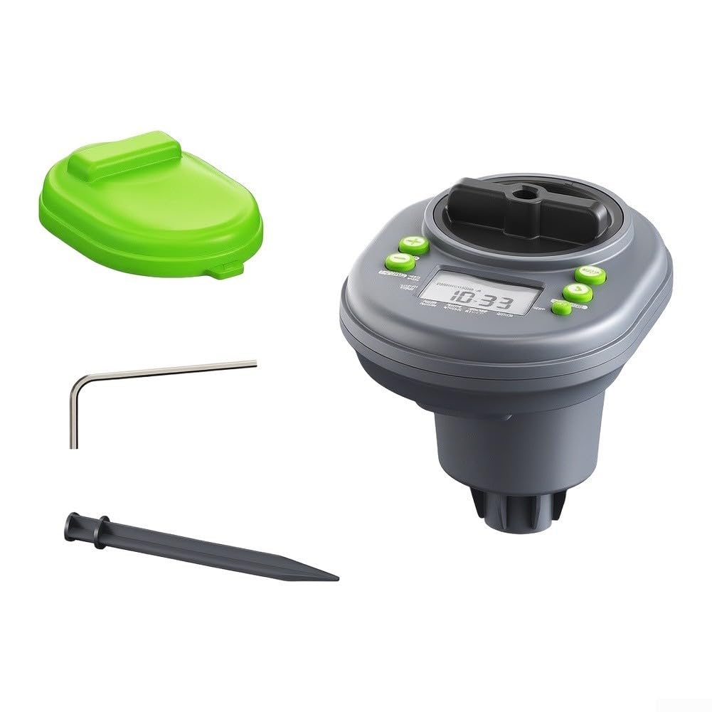 Regolatore automatico di irrigazione a 4 zone con progettazione impermeabile Ip68 per la gestione efficiente dell'acqua in giardini e prati residenziali