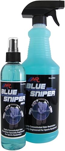 Miniatura 2 de A&R Sports Sniper Mini Spray neutralizante de olores, 8 onzas, azul