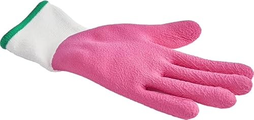 Spontex Lady Garden Gartenhandschuhe mit extra weichem Strick aus Bambus-Viskosefasern und recyceltem PET, Größe M, 1 Paar, Farbe nicht frei wählbar