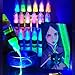 Artecho Glow in the Dark Paint 18 Colors, 11 ml / 0.37 oz Acrylic Paint for Decoration, Supplies for Canvas, Rock, Wood