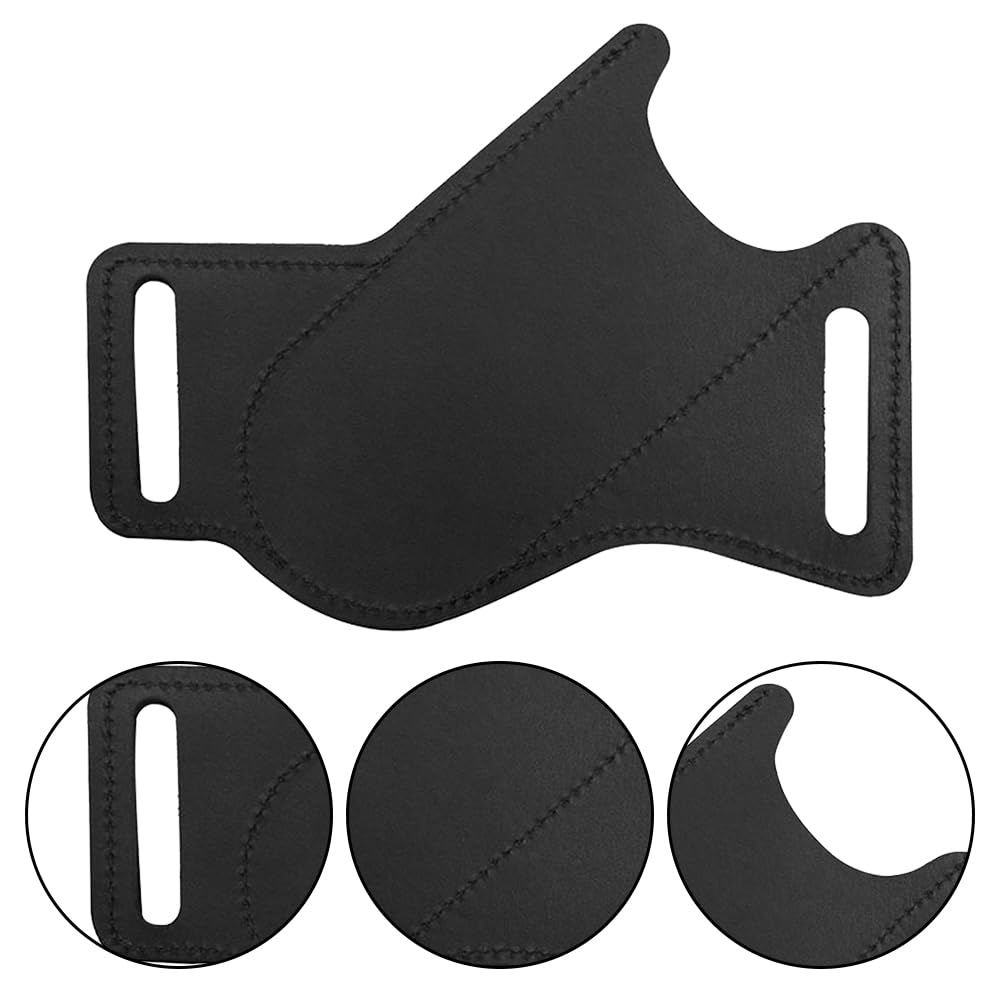 Fodero per coltello pieghevole, custodia per coltello in pelle Fondina per coltello tascabile EDC con passante per cintura per campeggio, escursionismo, alpinismo, avventura all'aria aperta