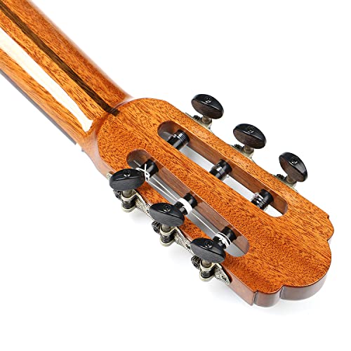 MEIeynt Guitare Acoustique Classique 39 »pour kit de Bundle Adulte débutant avec accordeur de Sangle de Sac Capo String… - Les Beatles, Paul McCartney, John Lennon, RIngo Starr, George Harrison MEIeynt Guitare Acoustique Classique 39 ''pour kit de Bundle Adulte débutant avec accordeur de Sangle de Sac Capo String… – Image 6