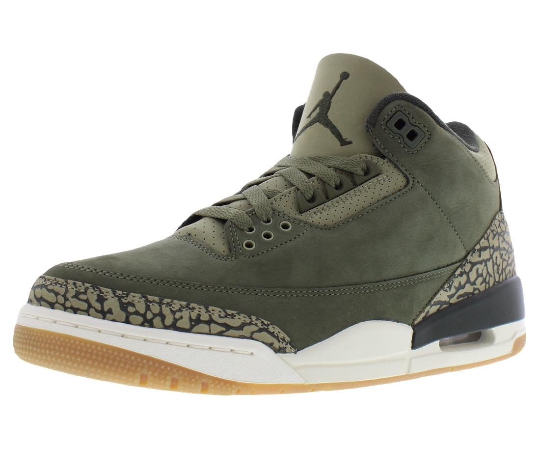 Jordan Air 3 Retro 'Medium Olive' (verde oliva)