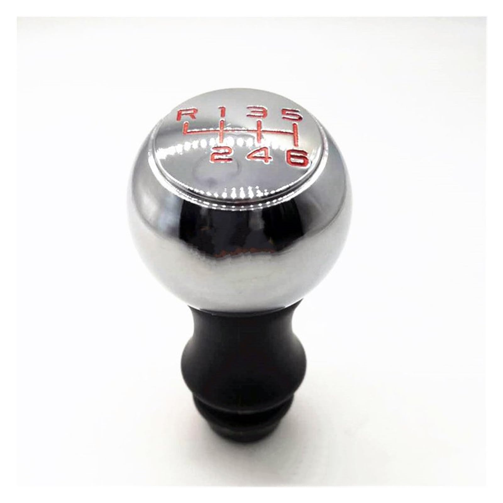 MEUMIR Car Gear Knob Stick Shifter for Peugeot 307 207 406 408 308 6 Speed Manual Shift Knob Head Rod Decoration Accessories(A)