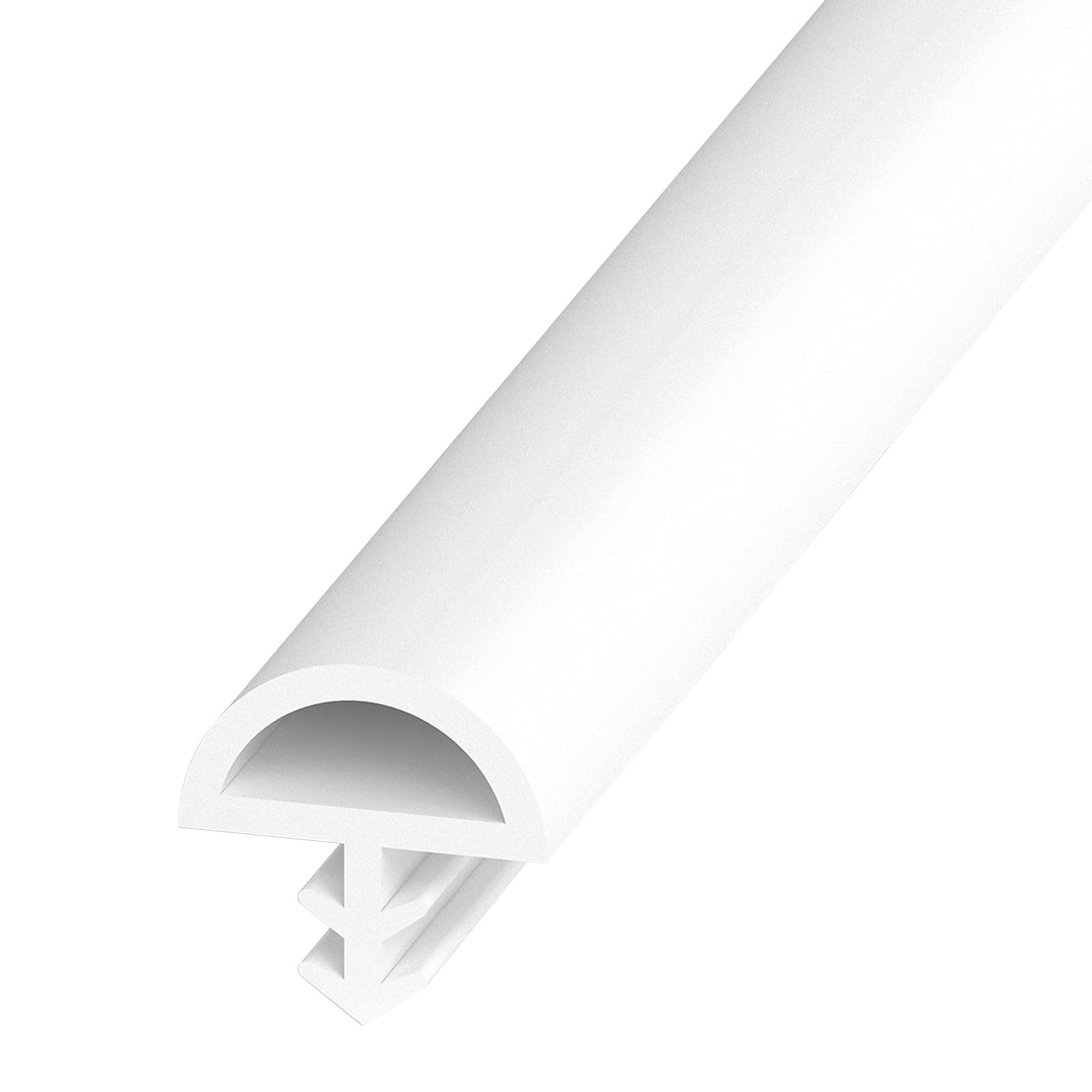 Junta para puertas interiores, junta de puerta de TPE, 10 x 5 mm x 10 m, 5 m/10 m/30 m de junta de marco de puerta, junta de goma, junta para puertas y ventanas resistente al viento y la lluvia