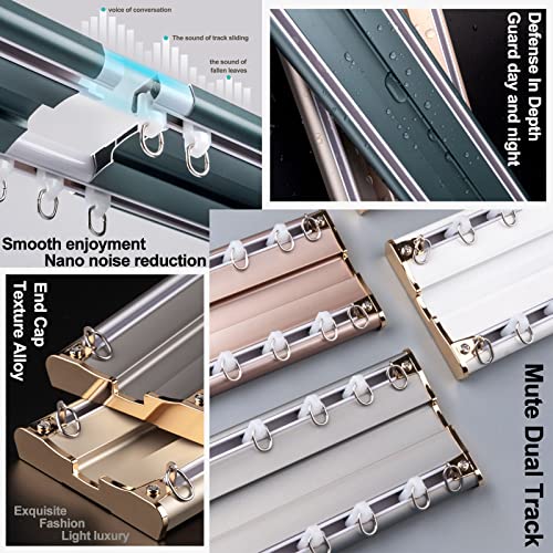 Barra de aleación de aluminio de doble riel unido para techos modernos 6