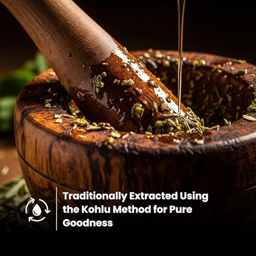 Image of KALASH Kachi Ghani Pure Mustard Oil | 1 LTR POUCH | Nutrient-Rich & Chemical-Free | Mustard Seeds | Retains Natural Flavour & Aroma | Ideal for Cooking & Wellness
