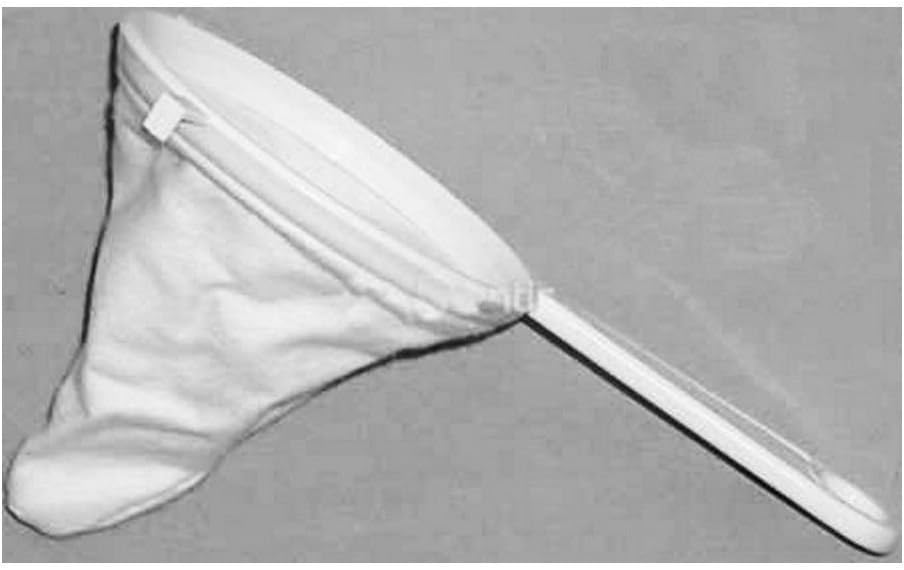 Spanish Colador de Cafe Coffee Strainer Filter Cloth Mesh