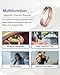 MagSølv Copper Magnetic Bracelets, 99% Pure Copper Bracelet Adjustable for Men & Women with 3500 Gauss, Tricolor Gold Jewelry Gift