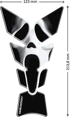 Puig 9602N - Almohadillas para tanque modelo Scream Black