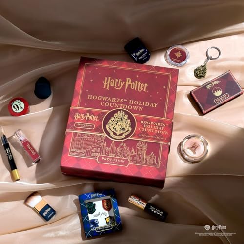 Profusion Cosmetics Harry Potter Holiday | Hogwarts Holiday Countdown 12 Days Advent Calendar