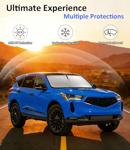 Image of Windshield Sun Shade for 2019-2026 Acura RDX Accessories
