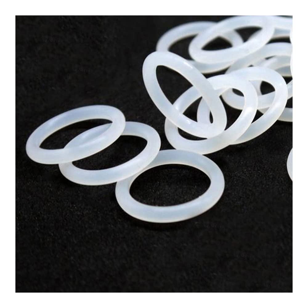 HJIAMA Joint D'étanchéité De Robinet En Silicone 50 Pièces, Bouchon En Silicone Pour Robinet Scellé, Rondelle D'étanchéité Pour Tuyau Pour Robinets, Équipement Plomberie