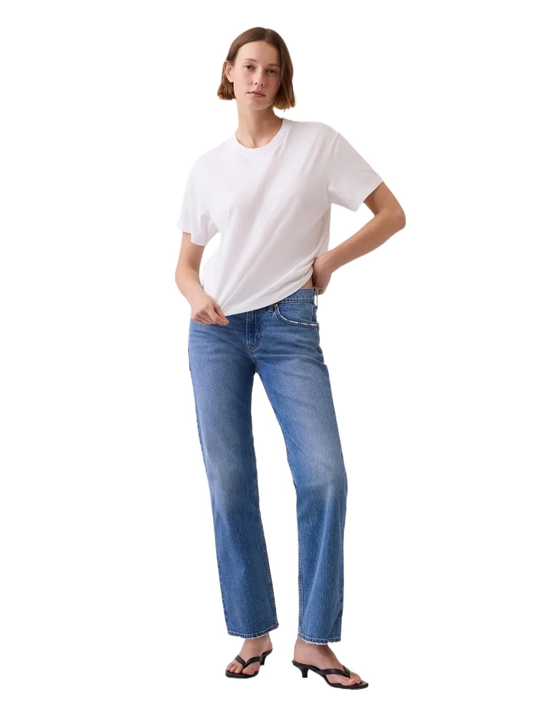 Women's Relaxed Straight Denim Jean