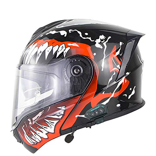 Casque modulaire moto Bluetooth pour voyager en toute saison sans buée
