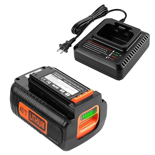 Image of Powilling 40V 3.5A Replacement Black and Decker 40 Volt Lithium Battery