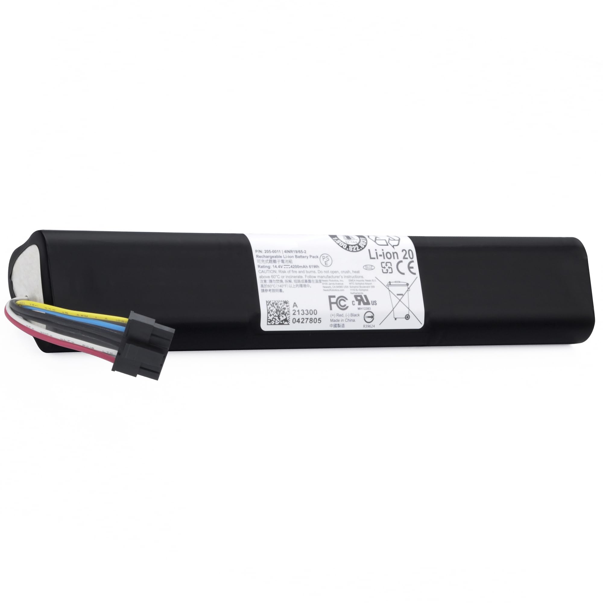 4200MAH Battery Replacement Compatible with Neato D7 D6 D5 205-0011 205-0013 D4, D3 D3+ D301 D303 D4 D5 D5+ D502 D503 D6 D7 D701 D702 D703 D705 Vacuum
