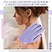 Ramede 30 Pair Exfoliating Glove Double Sided Exfoliating Bath Gloves Pack Nylon Colorful Shower for Men Women Beauty Spa Massage Shower Deep Clean Body Skin Bathing Scrubber Disposable(Purple)