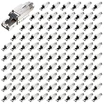 FGB – FGB RJ45 CAT7 Netzwerkstecker, 10 Gbit/s 600 MHz, 100 Stück
