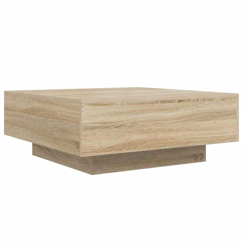 vidaXL Coffee Table, Side Table for Living Room Home Office Hallway, End Table for Decor, Sofa Table, Modern Style, Sonoma Oak Engineered Wood