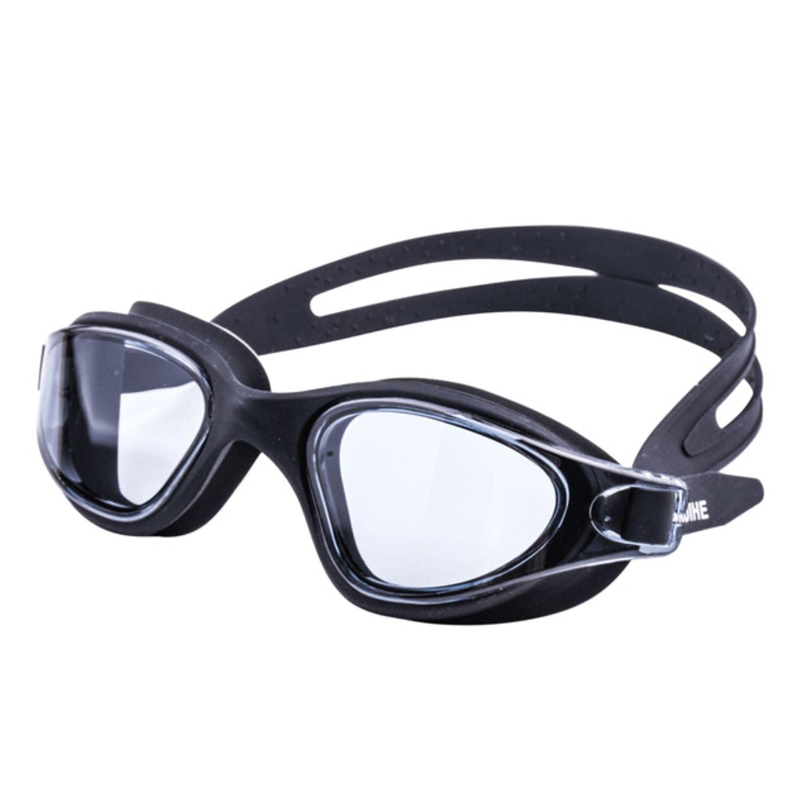 occhialini, Occhiali da Nuoto for Uomo e Donna, antiappannamento, con prescrizione UV, Impermeabili, Regolabili in Silicone, for Piscina, Adulti, Occhiali da Sub(Lavender)