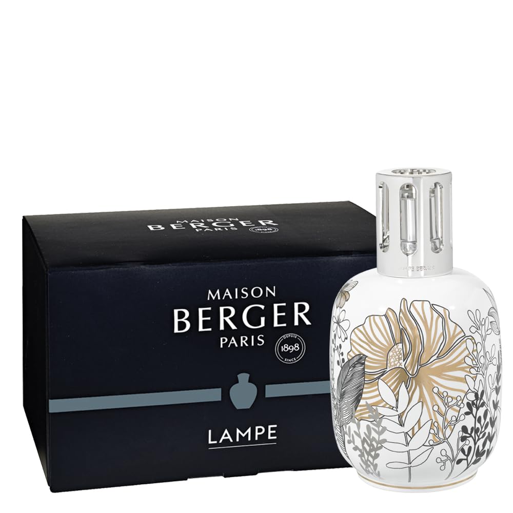 Amazon.com: MAISON BERGER Porcelain Fragrance Lamp – White