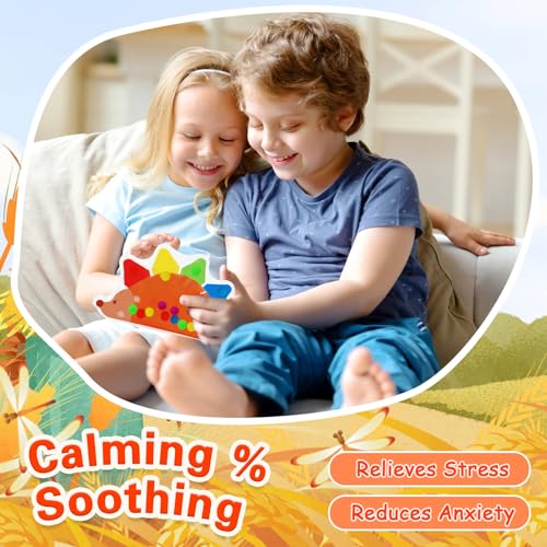JoyLife Fidget Toys, Sensorik Spielzeug, Squeezable Farben Sortieren Spielzeuge, GelgefüLlte Sensorisches, Squeeze Spielzeuge Antistressspielzeug zum Quetschen und Kneten ADHS und Autismus Spielzeug