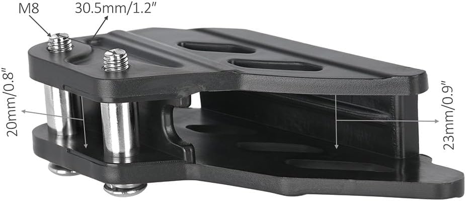 Black Rear Swingarm Guard Chain Guide Swing Arm Protector for Apollo Taotao SSR YCF SDG CRF KLX KX EXC Pit Dirt Bike Mini Trail Pocket Bike Offroad Motorcycle Powersports Two Wheeler Four Wheeler