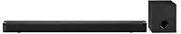 iLive Barra de som Bluetooth de 32 polegadas com subwoofer sem fio, som estéreo de 2.1 canais, entradas estéreo RCA auxiliares, entrada de áudio de 3,5 mm, 3 configurações de modo de som, barra de som