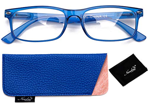 Image of Newbee Fashion-Clear Lense Glasses Men Women Fashion Clear Lens Glasses Frame Non Prescription Rectangular Frame
