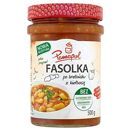 [Pamapol] g}g\[X500OŃ\[Z[WƓPamapol - Pamapol Beans With Sausages In Tomato Sauce 500G [sAi]