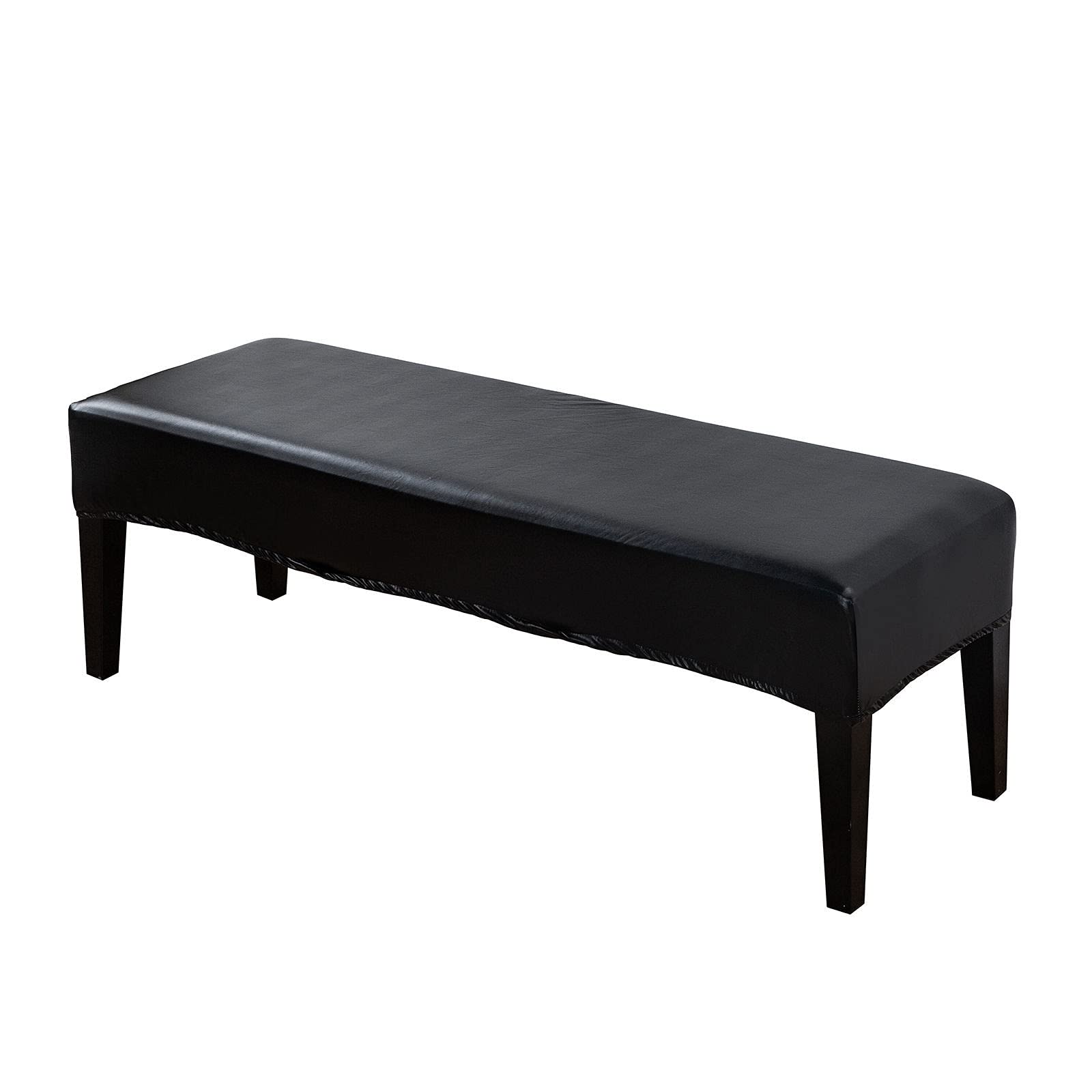 Amazon.co.jp: PU レザー ダイニングベンチカバー, 防水 ストレッチ