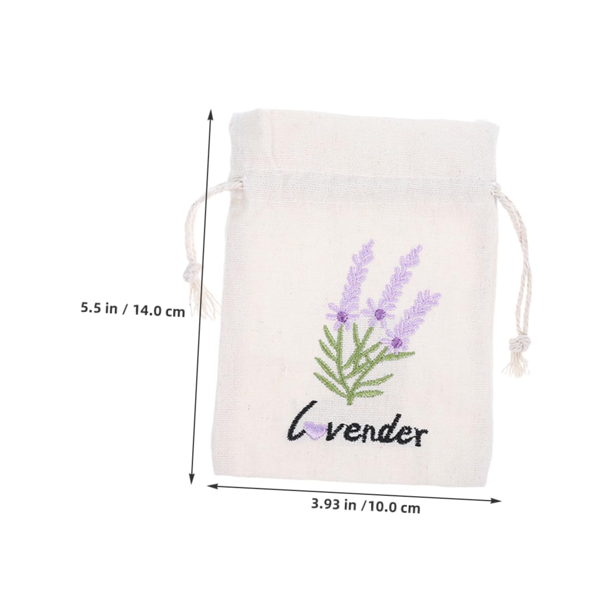 Cabilock 5pcs Lavender Sachet Bags Refillable Drawstring Cloth Pouches for Fragrance Small Storage and Decorative Use Closets Drawers Cars for and Events