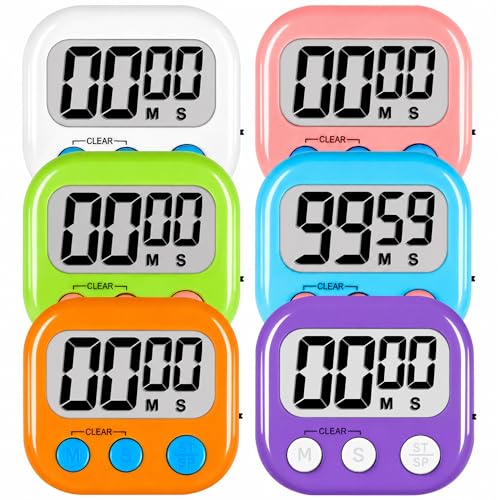 ZILLEEN Classroom Timers for Kids Classroom Magnetic Digital Kitchen...