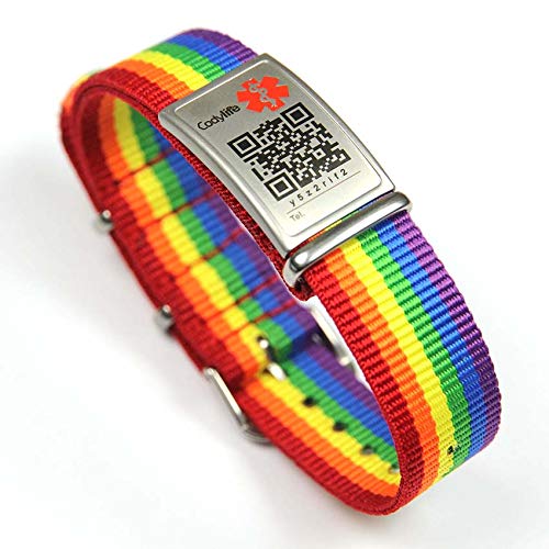 Codylife Pulsera NATO Arcoiris