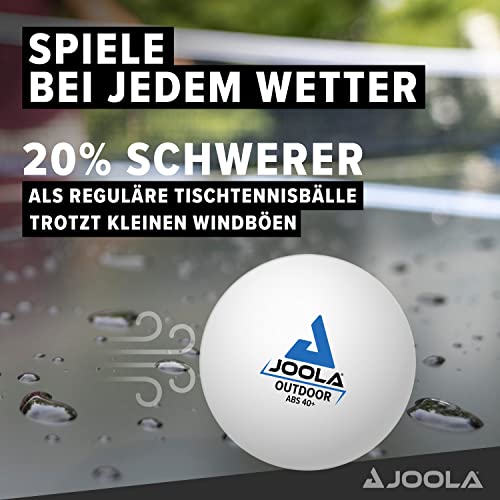 Tischtennisbälle JOOLA 42183 Outdoor 40+ mm – 12 Stück