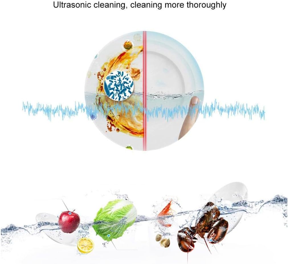 USB Mini Dishwasher: Electric Ultrasonic Cleaning Device for Dishes